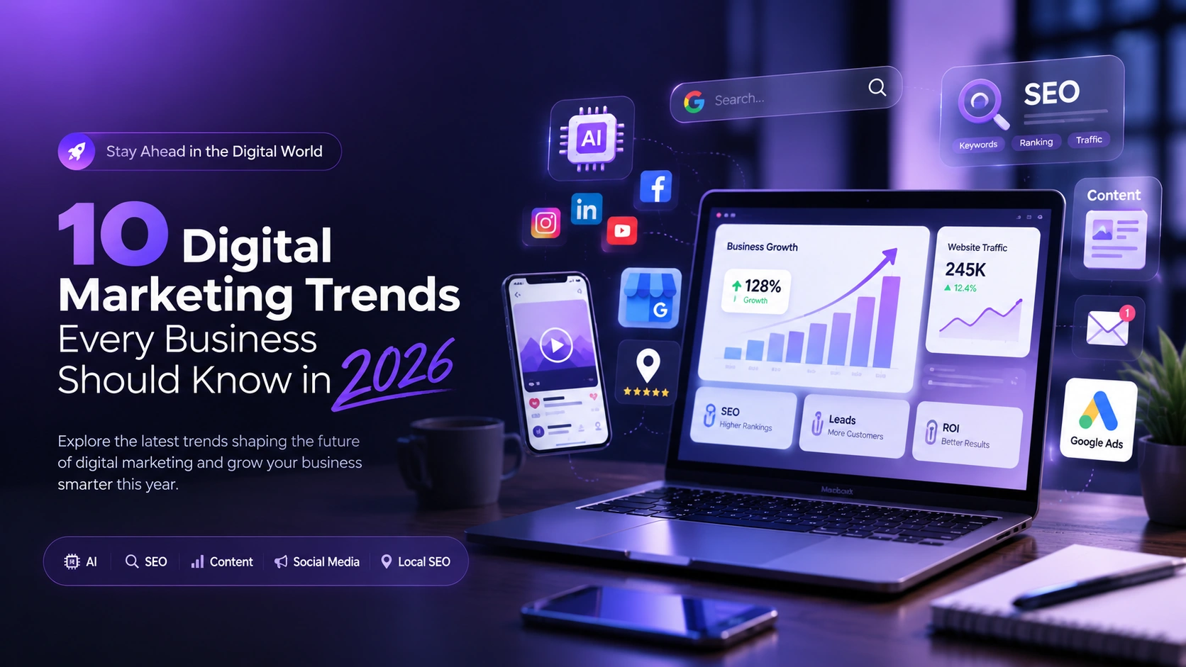 Top 10 digital marketing trends every business should know in 2026