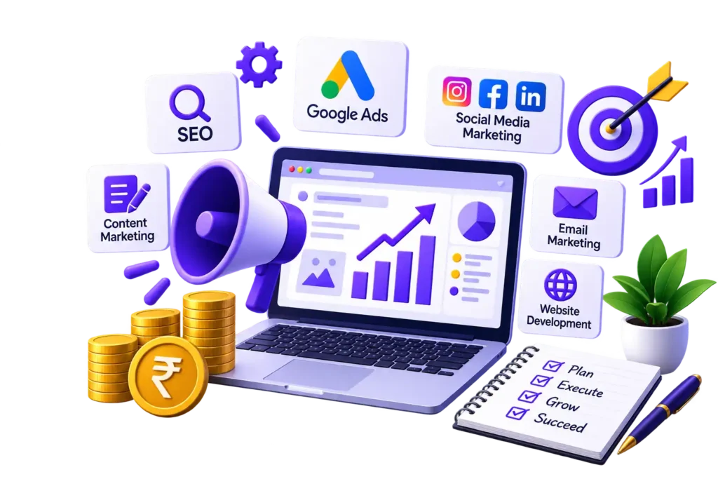 Digital marketing cost in Calicut