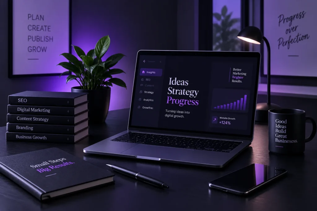 Digital marketing insights and strategy workspace in Calicut